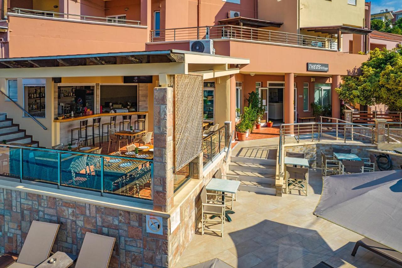 Theos Village Apartments Kato Daratso Extérieur photo