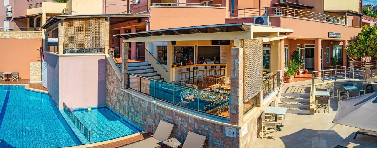 Theos Village Apartments Kato Daratso Extérieur photo