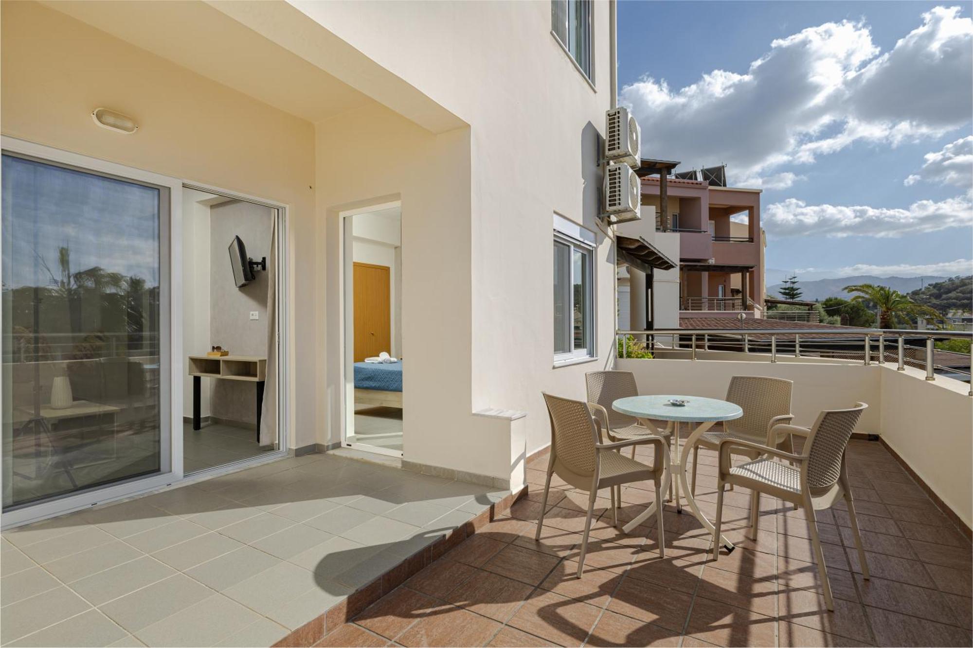 Theos Village Apartments Kato Daratso Extérieur photo
